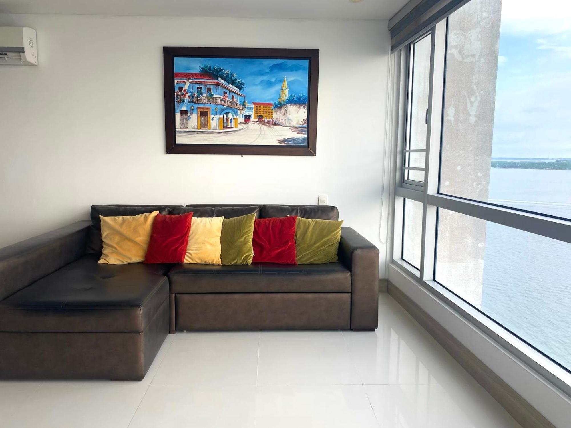 Apartamento En Cartagena Con Vista Al Mar Extérieur photo