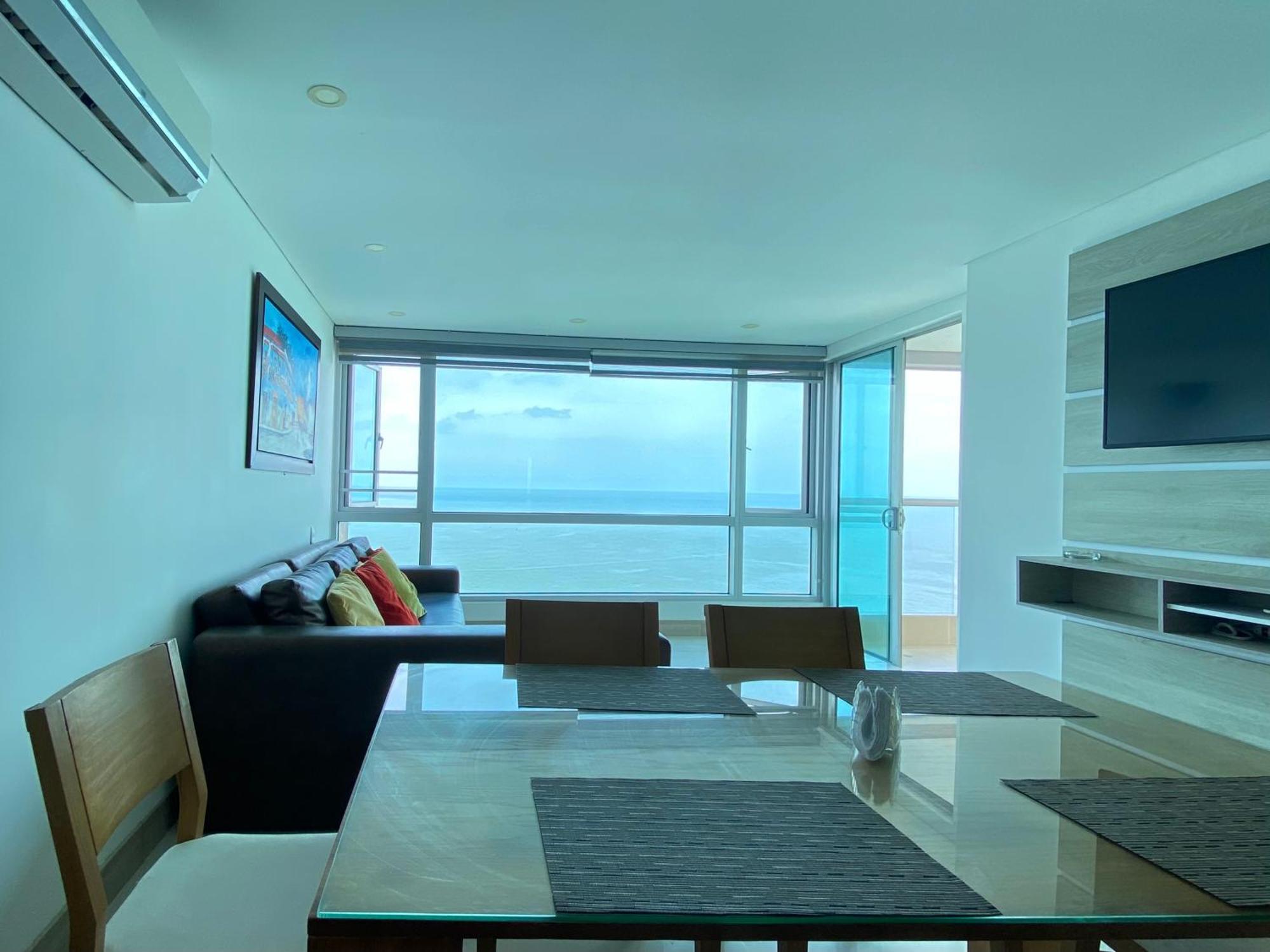Apartamento En Cartagena Con Vista Al Mar Extérieur photo