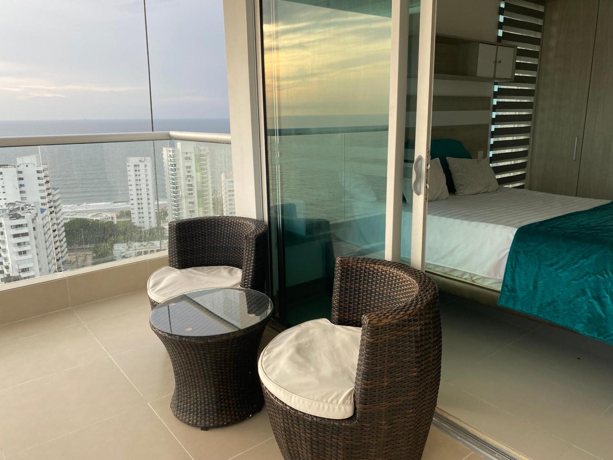 Apartamento En Cartagena Con Vista Al Mar Extérieur photo