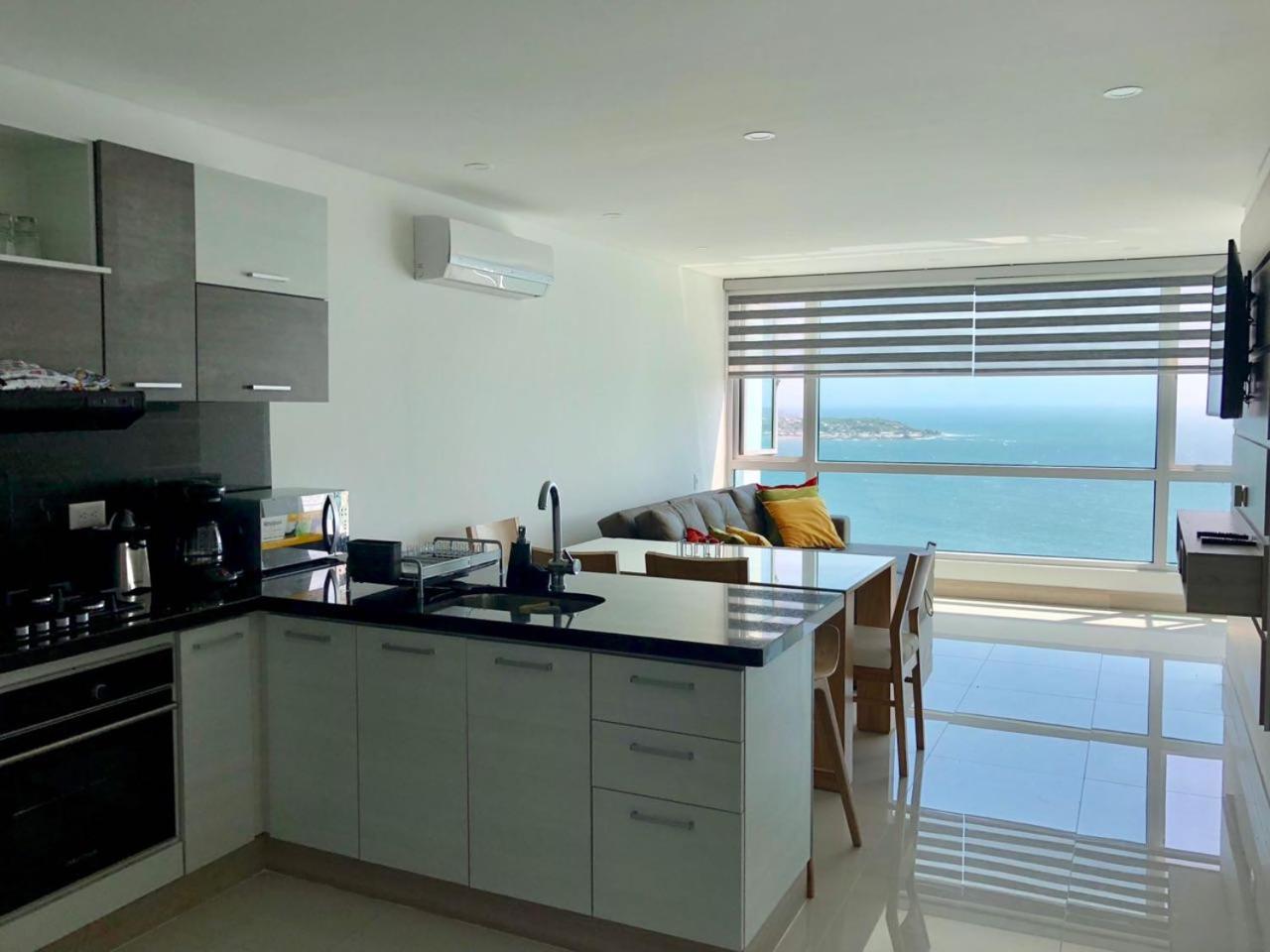 Apartamento En Cartagena Con Vista Al Mar Extérieur photo